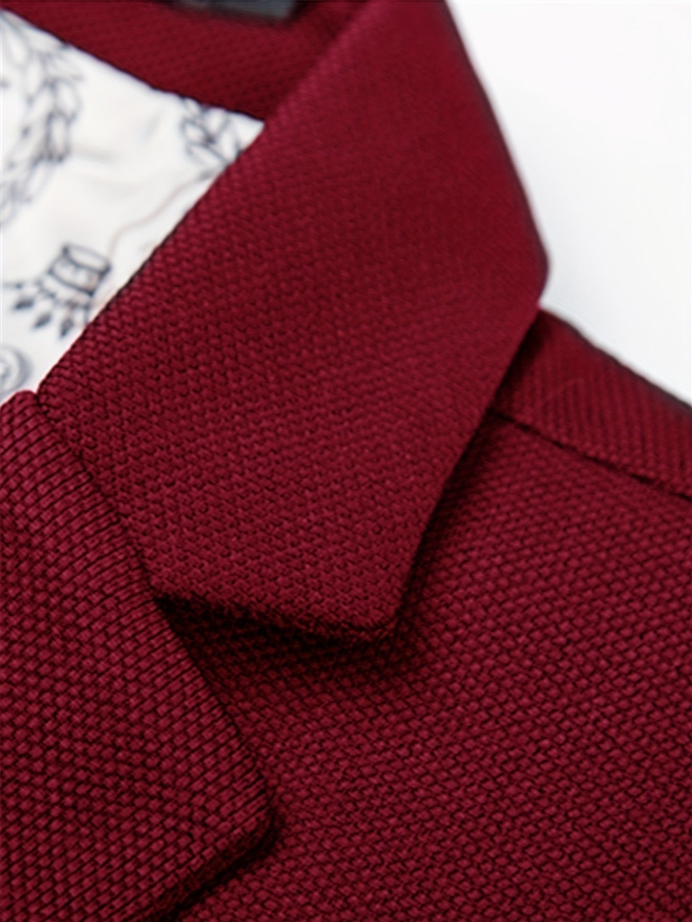 Blazer med en knapp