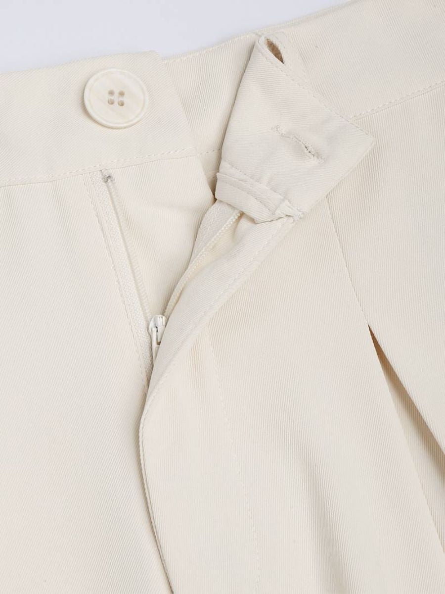 Eleganta viddraperade byxor