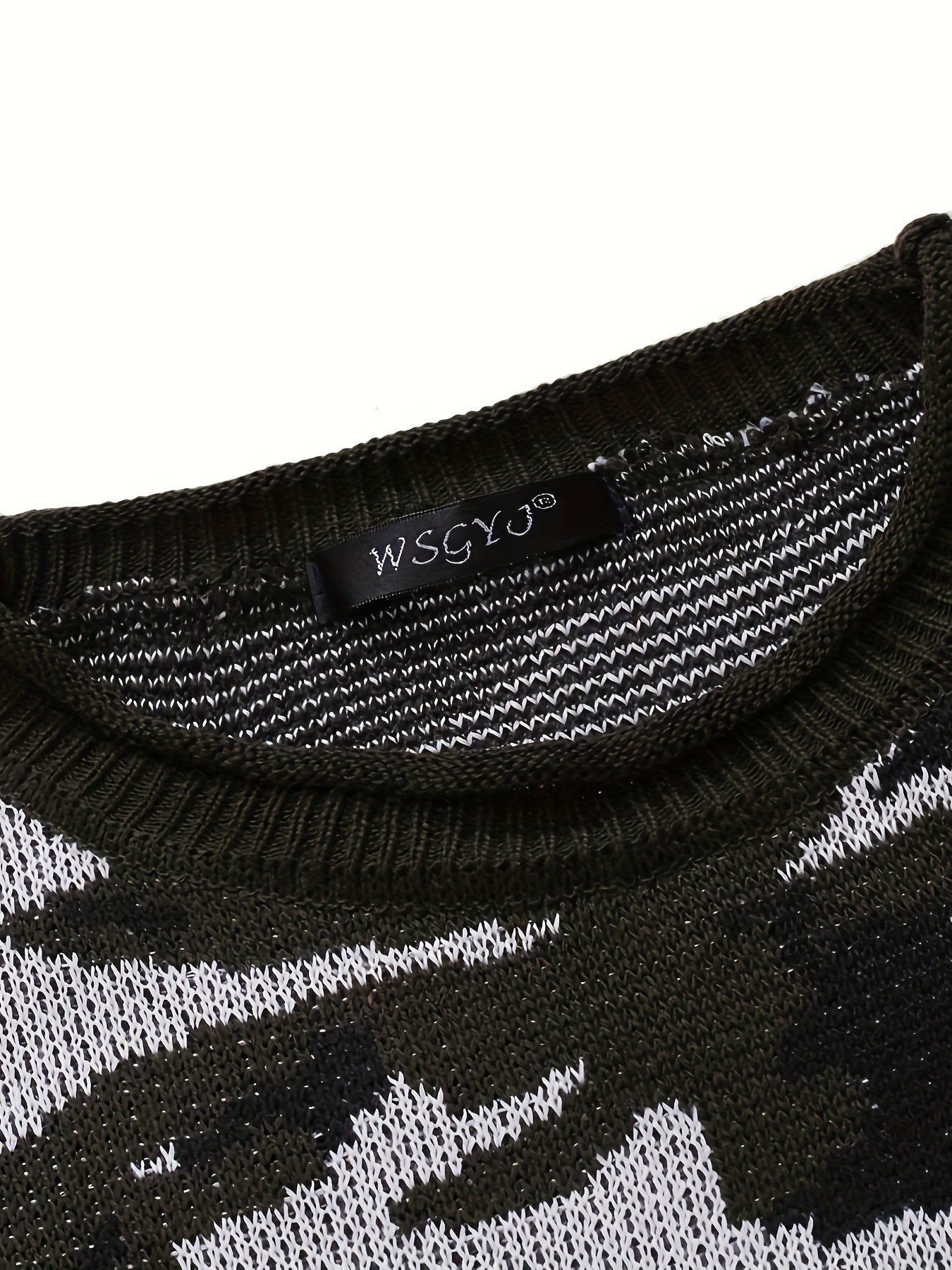 Tröja med kamouflagetryck