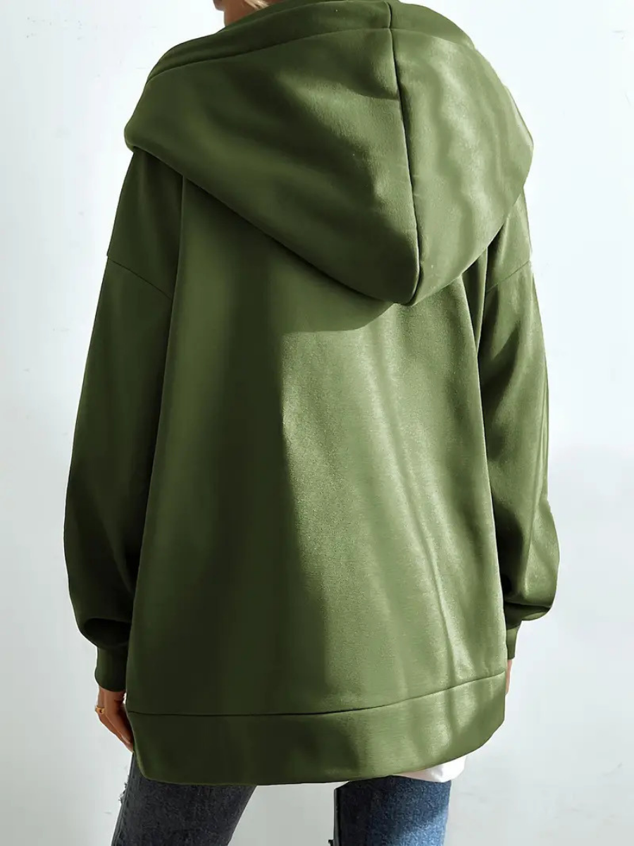 lå ng hoodie