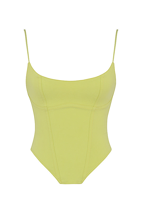 Skulpterande korsett med minikjol