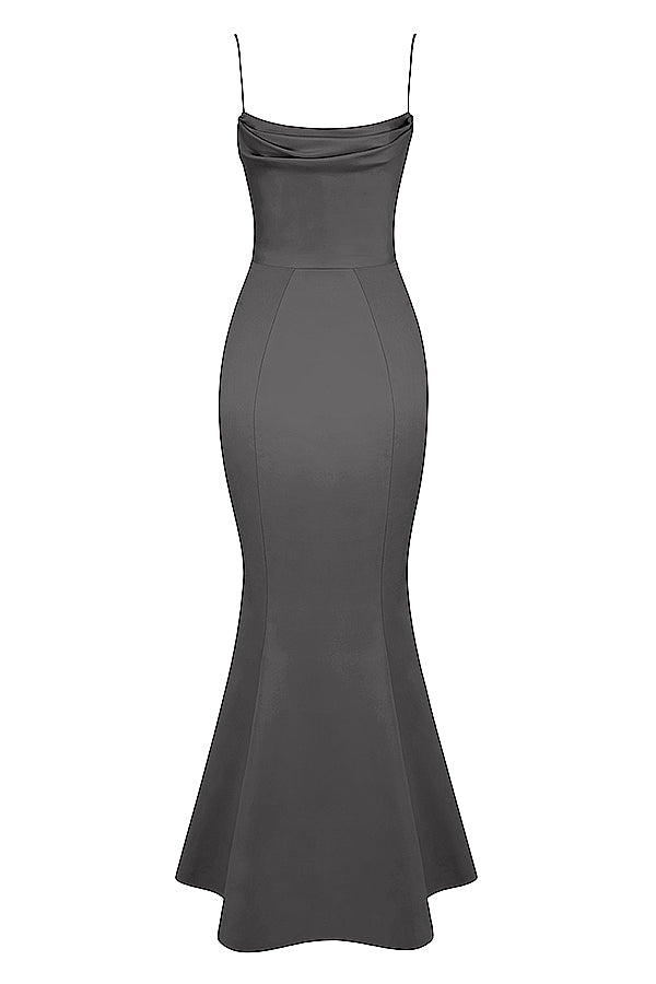 Satin Fishtail Klänning