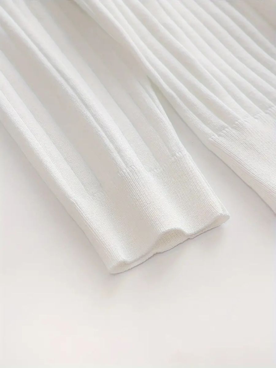 Chic stickad skjorta