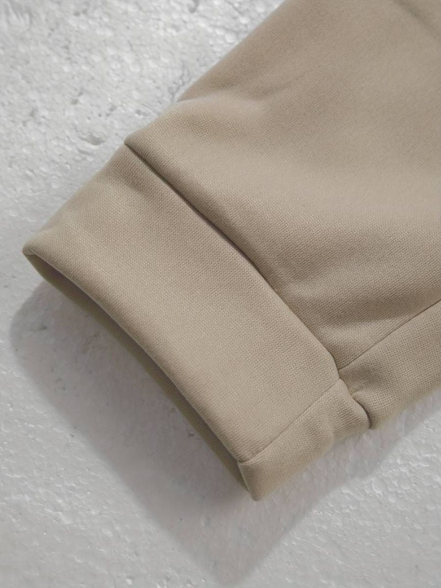 joggingbyxor med luvtröja och dragsko