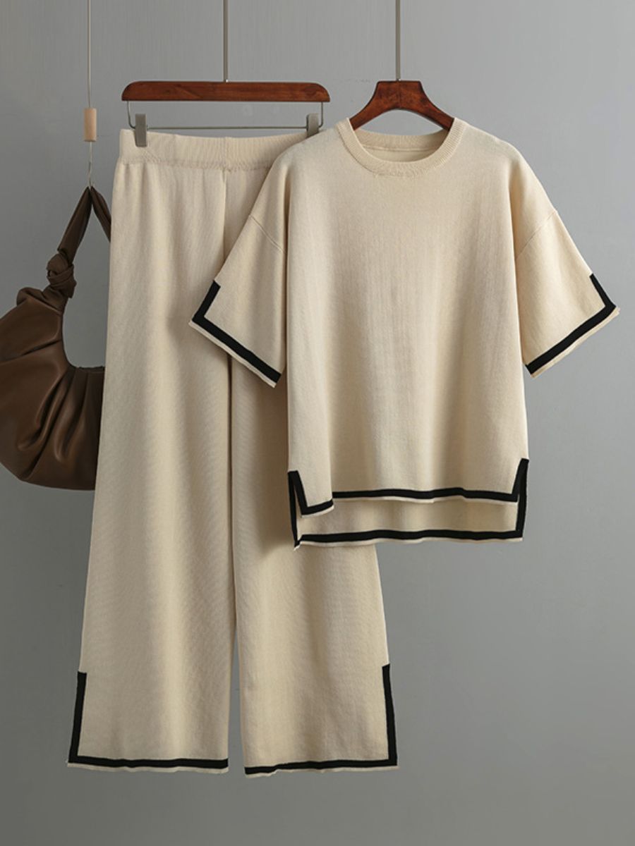 t-shirt och byxor för kvinnor