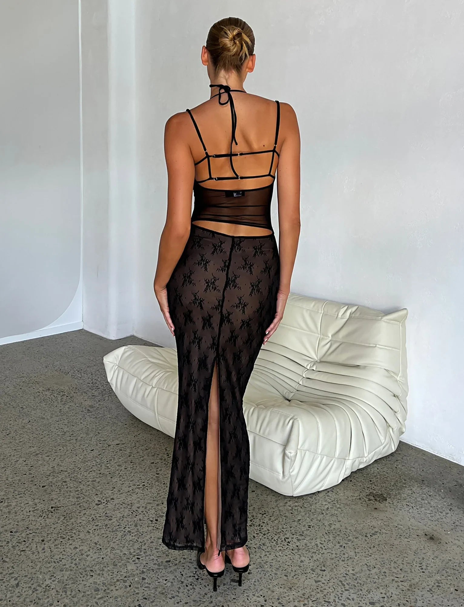 Lyx Cut Out Maxiklänning