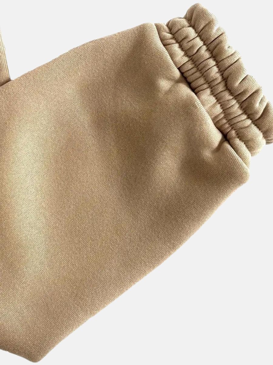 jumpsuit med huva och dragsko