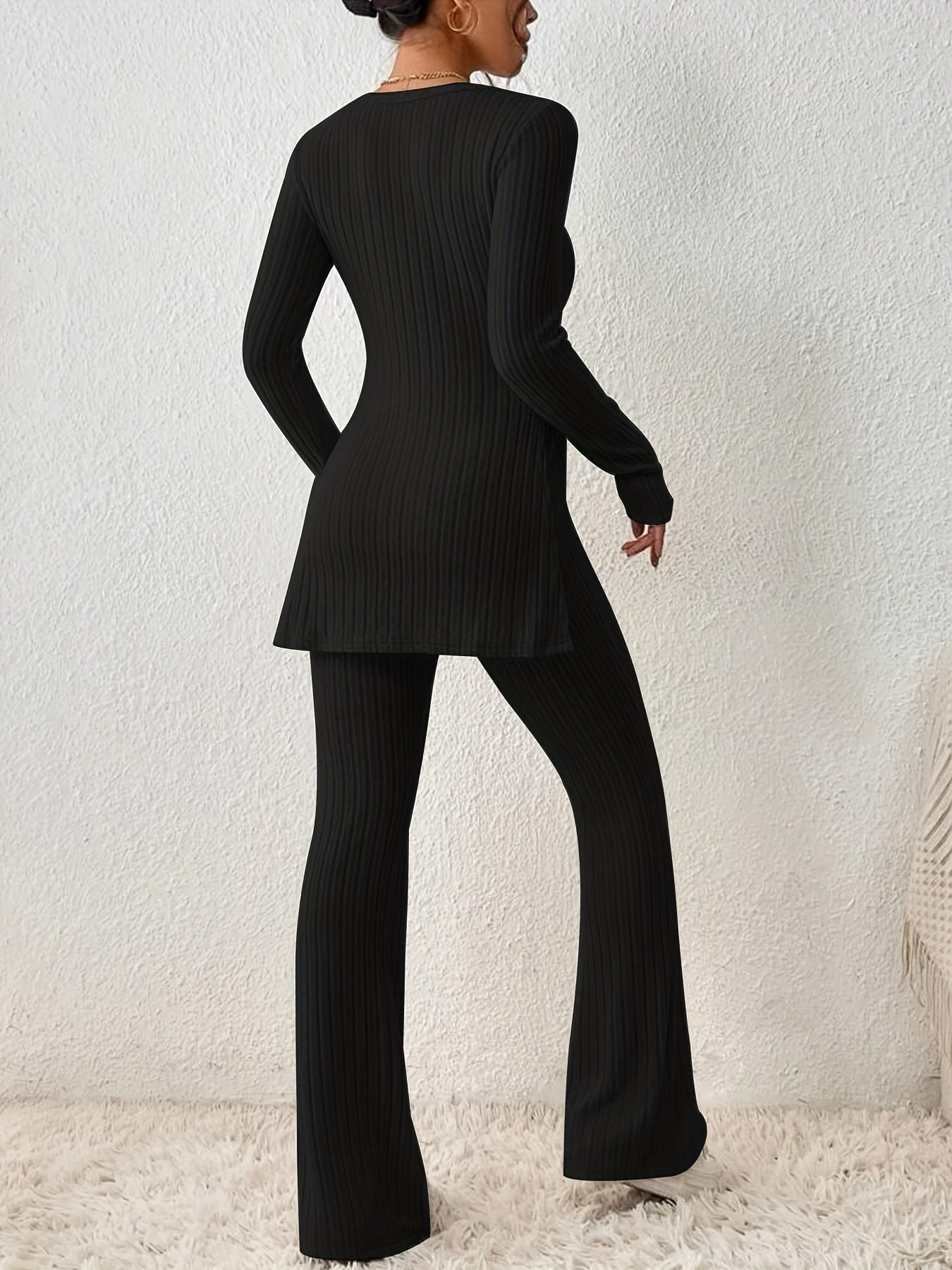 Bekvämt stretchigt set i 2 delar