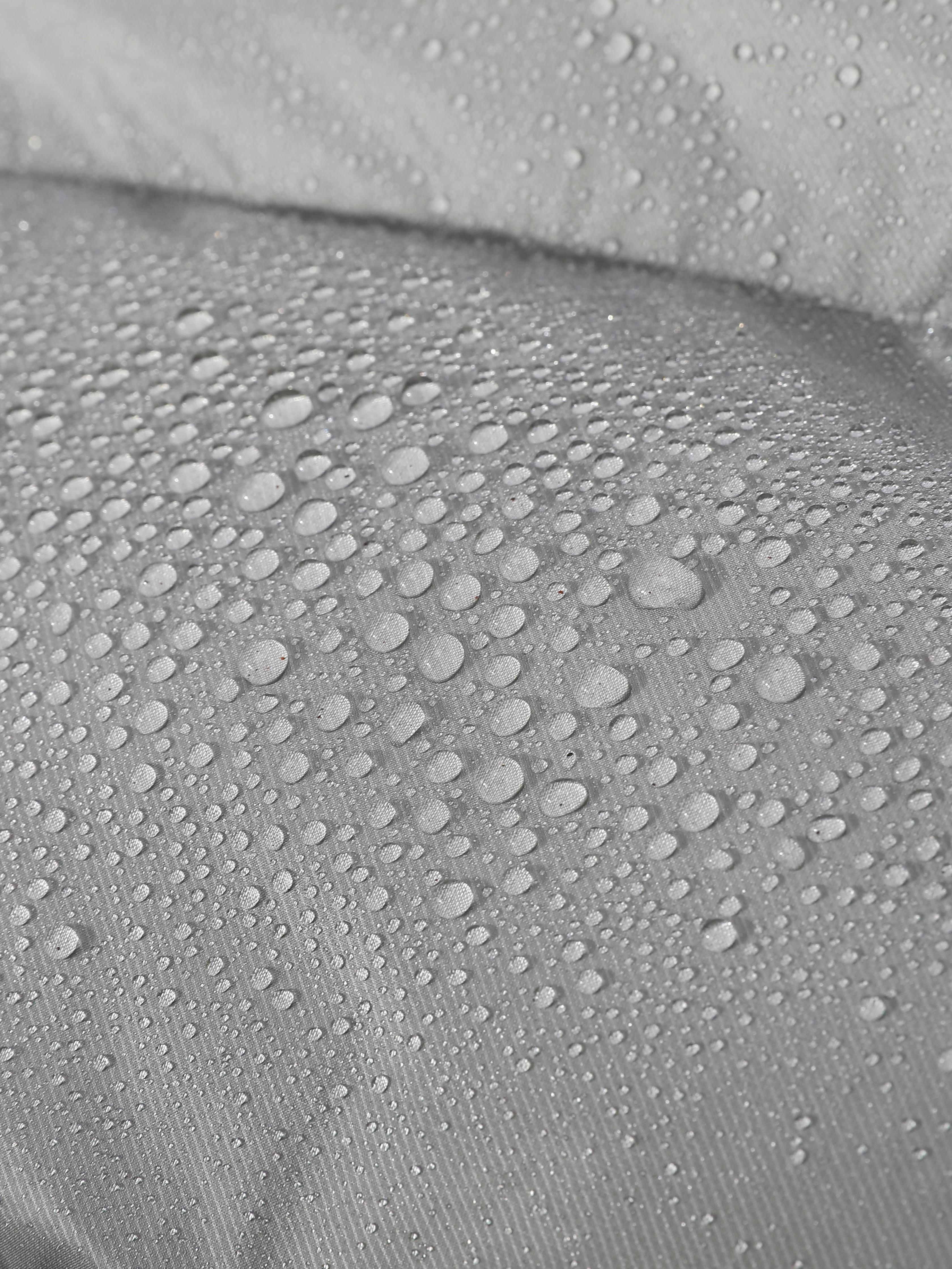 Vindtät pufferjacka med stå krage