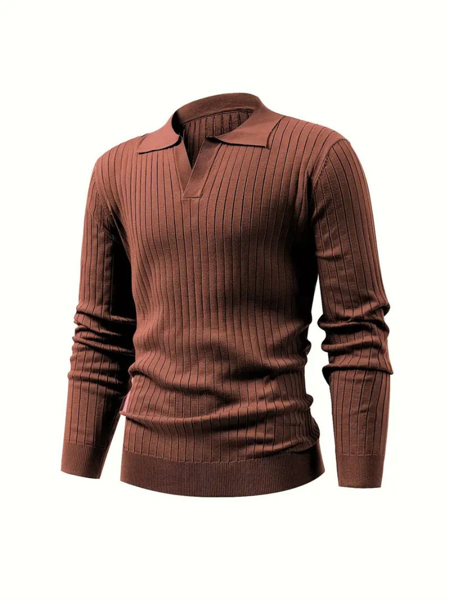 Chic stickad skjorta