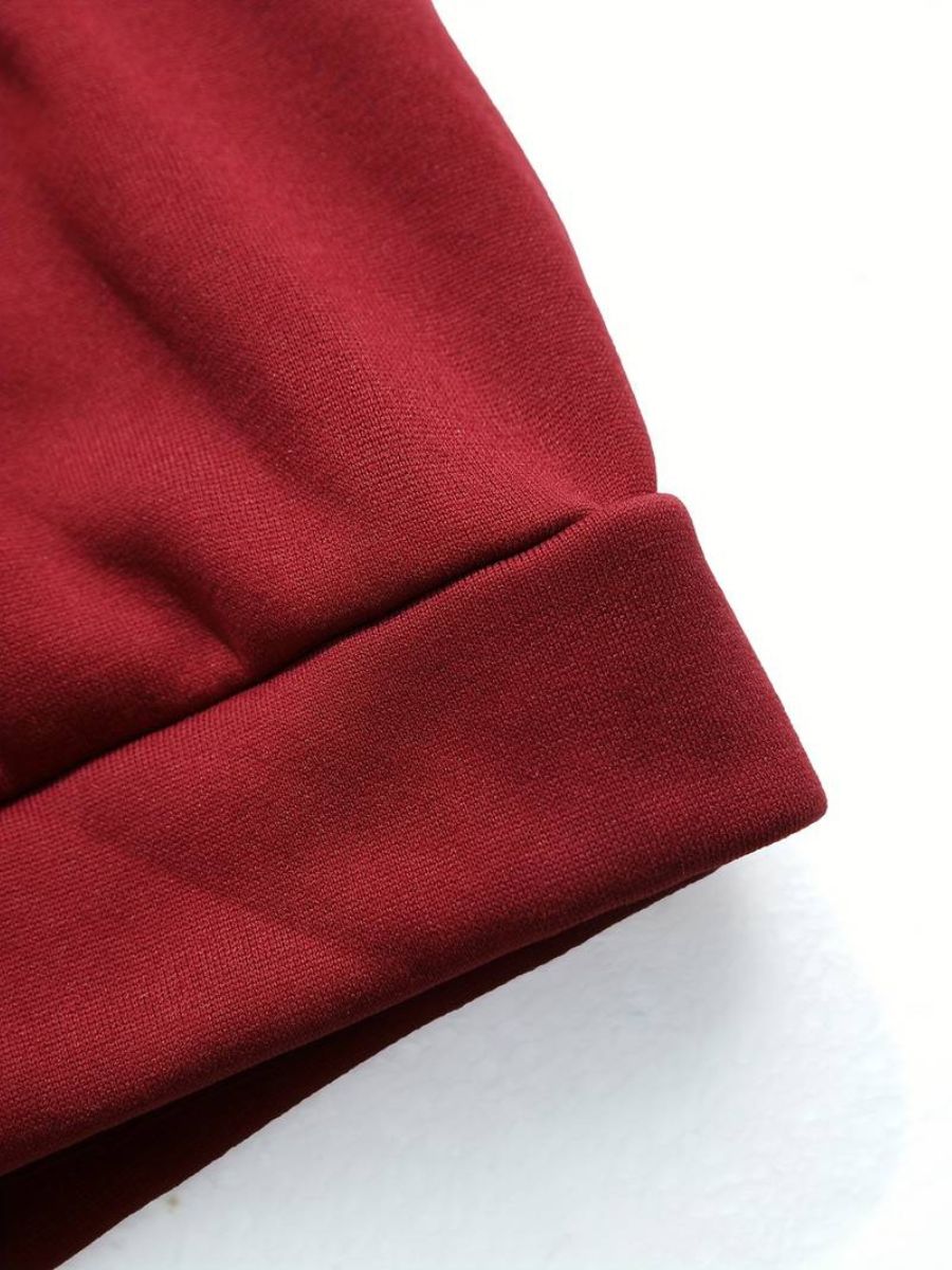 joggingbyxor med luvtröja och dragsko