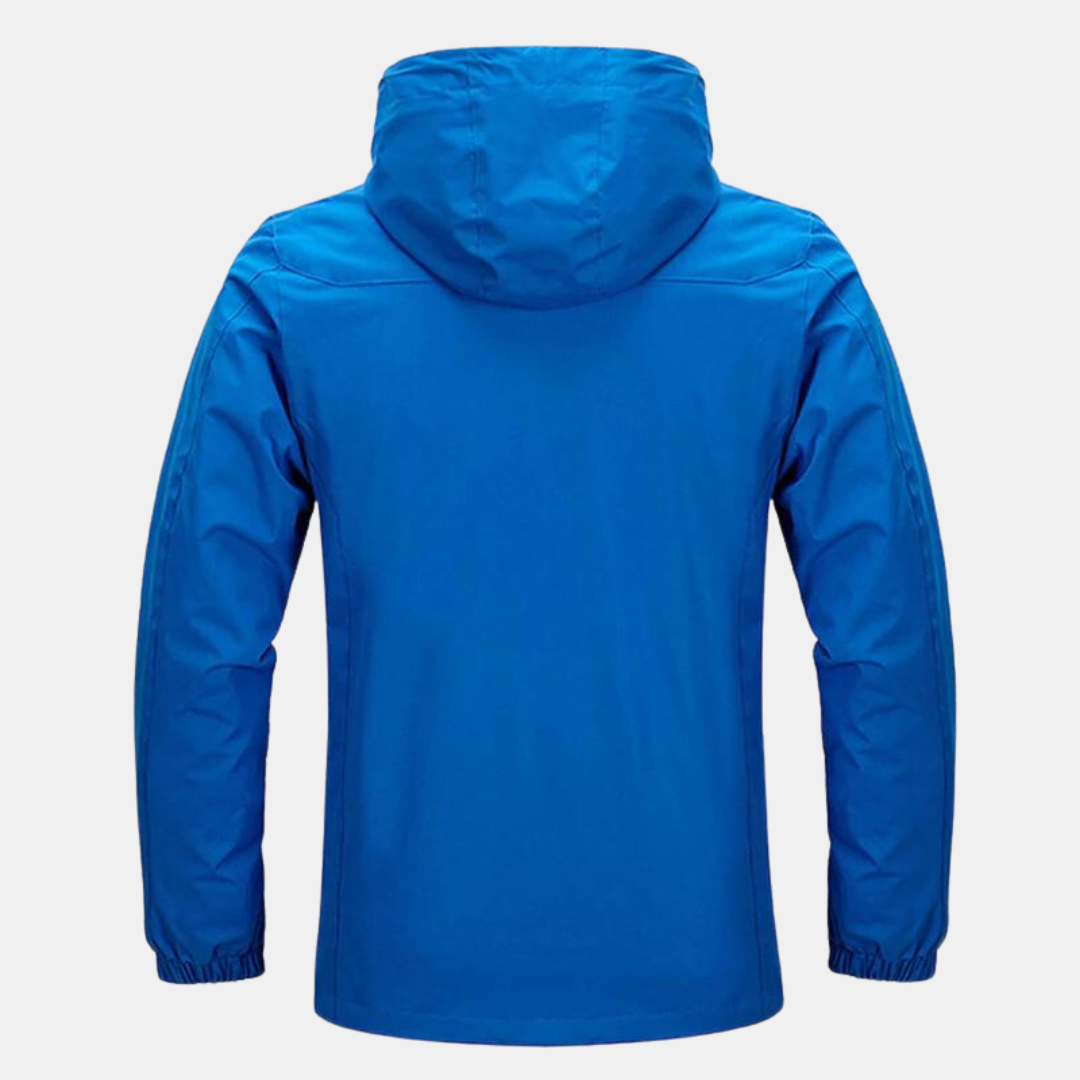 Vindjacka och vattentät bomberjacka