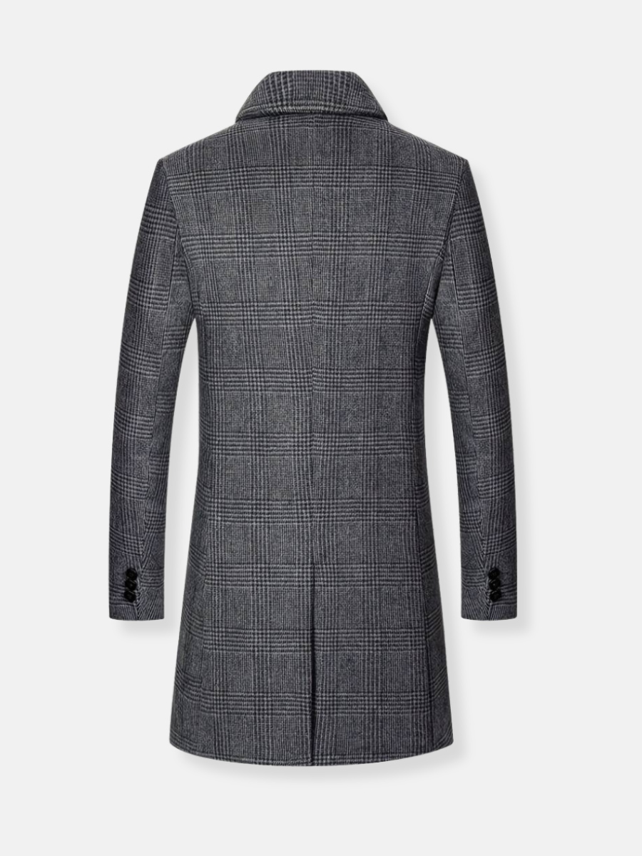 Elegant trenchcoat i ylle