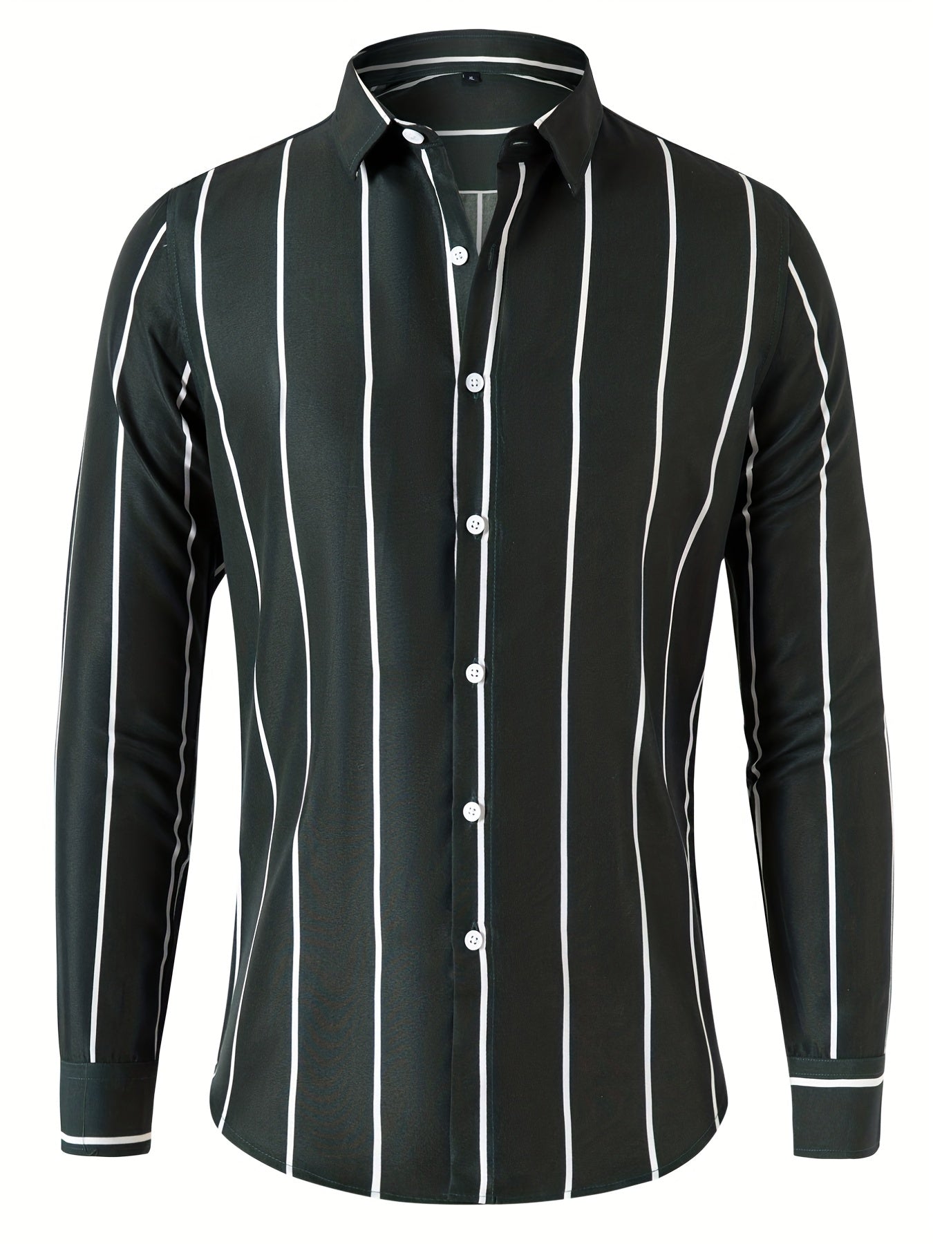 Elegant randig skjorta