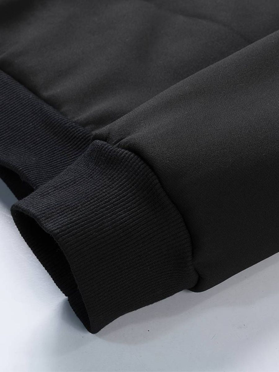 tröja med dragsko och joggingbyxor för män