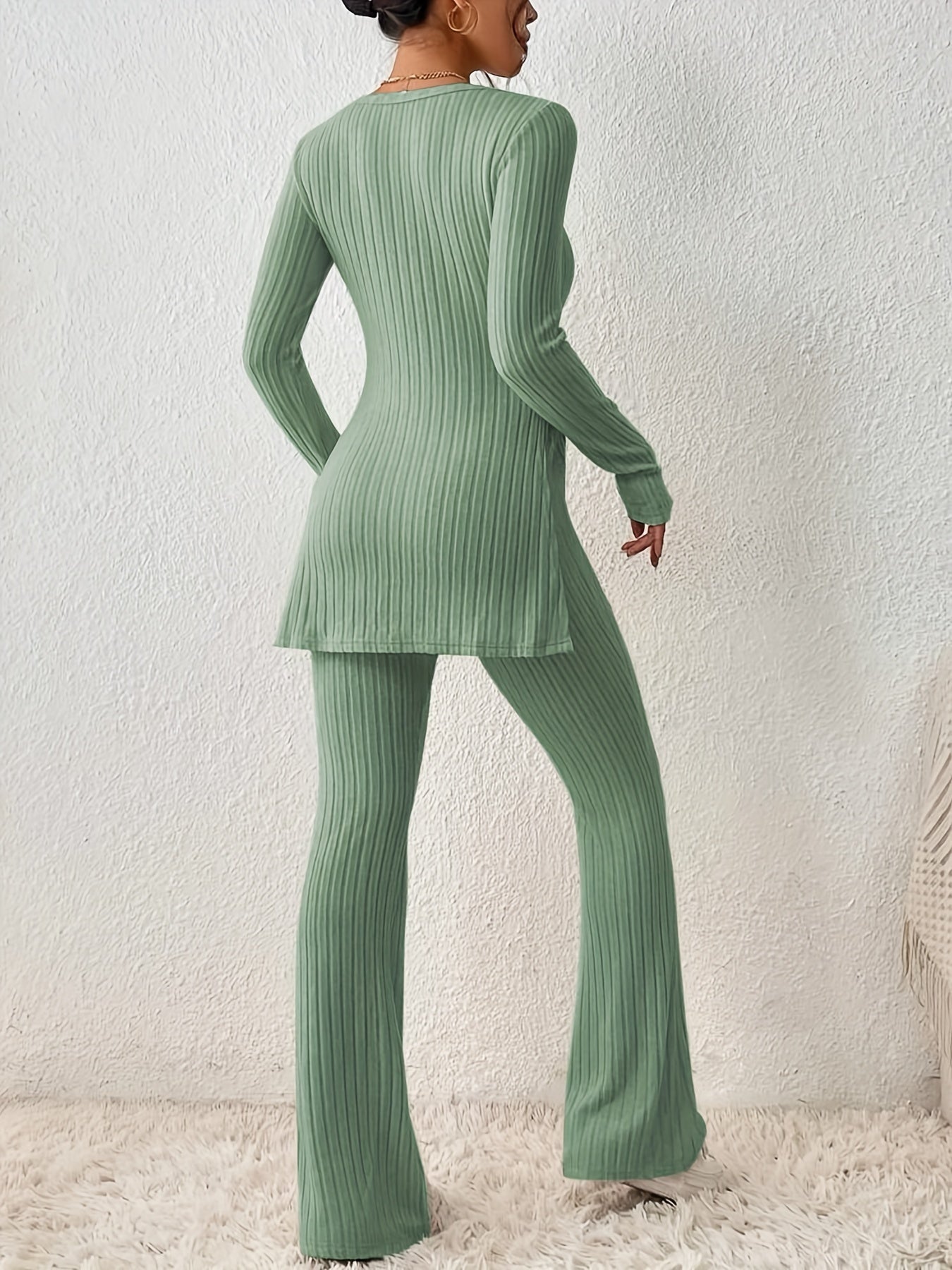 Bekvämt stretchigt set i 2 delar