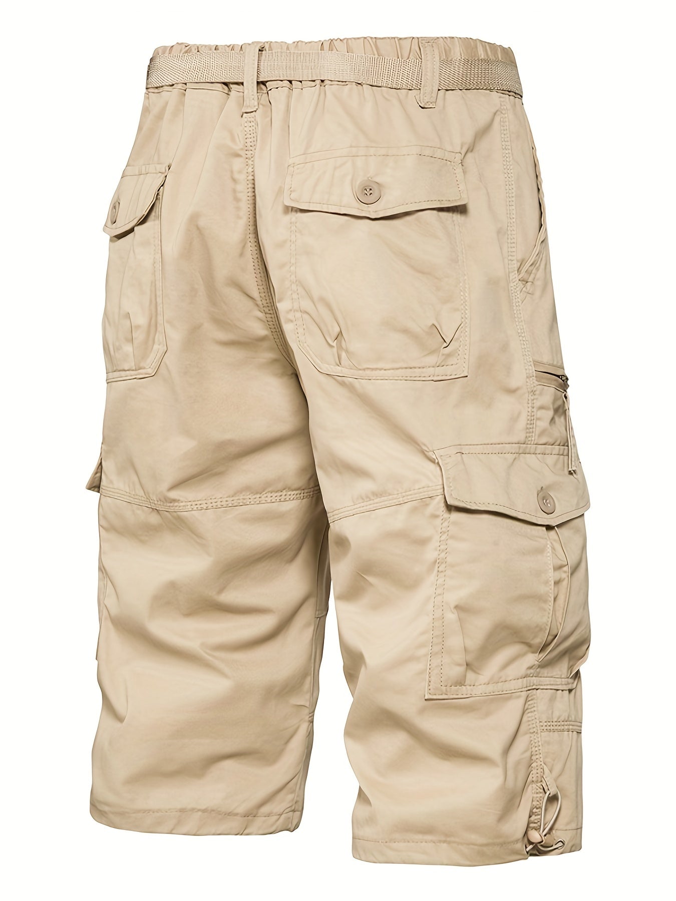 Casual cargo capri shorts för män i street style