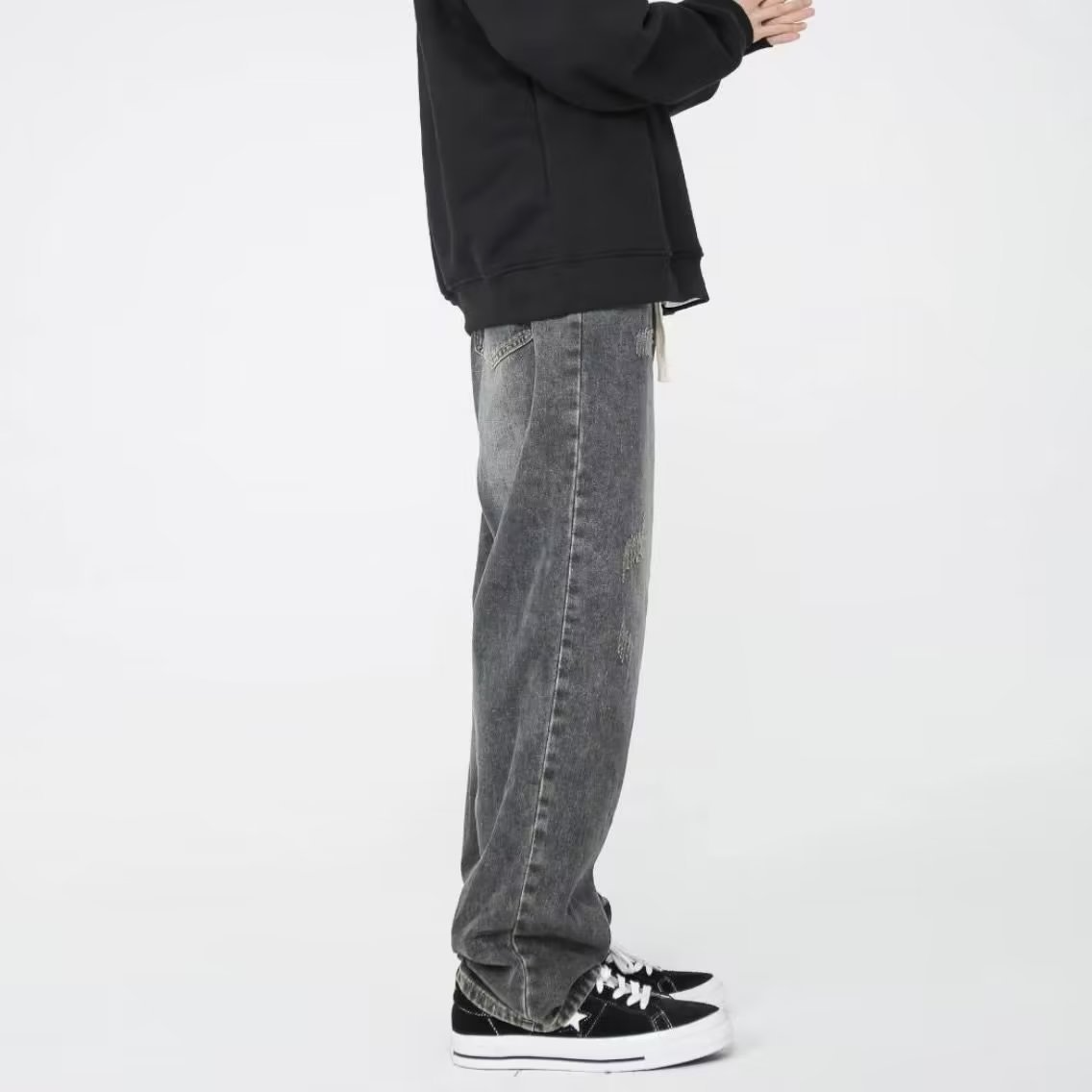 Retro jeans för män