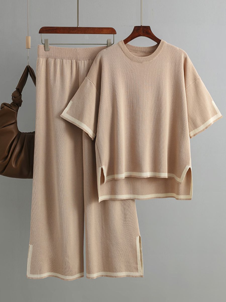 t-shirt och byxor för kvinnor