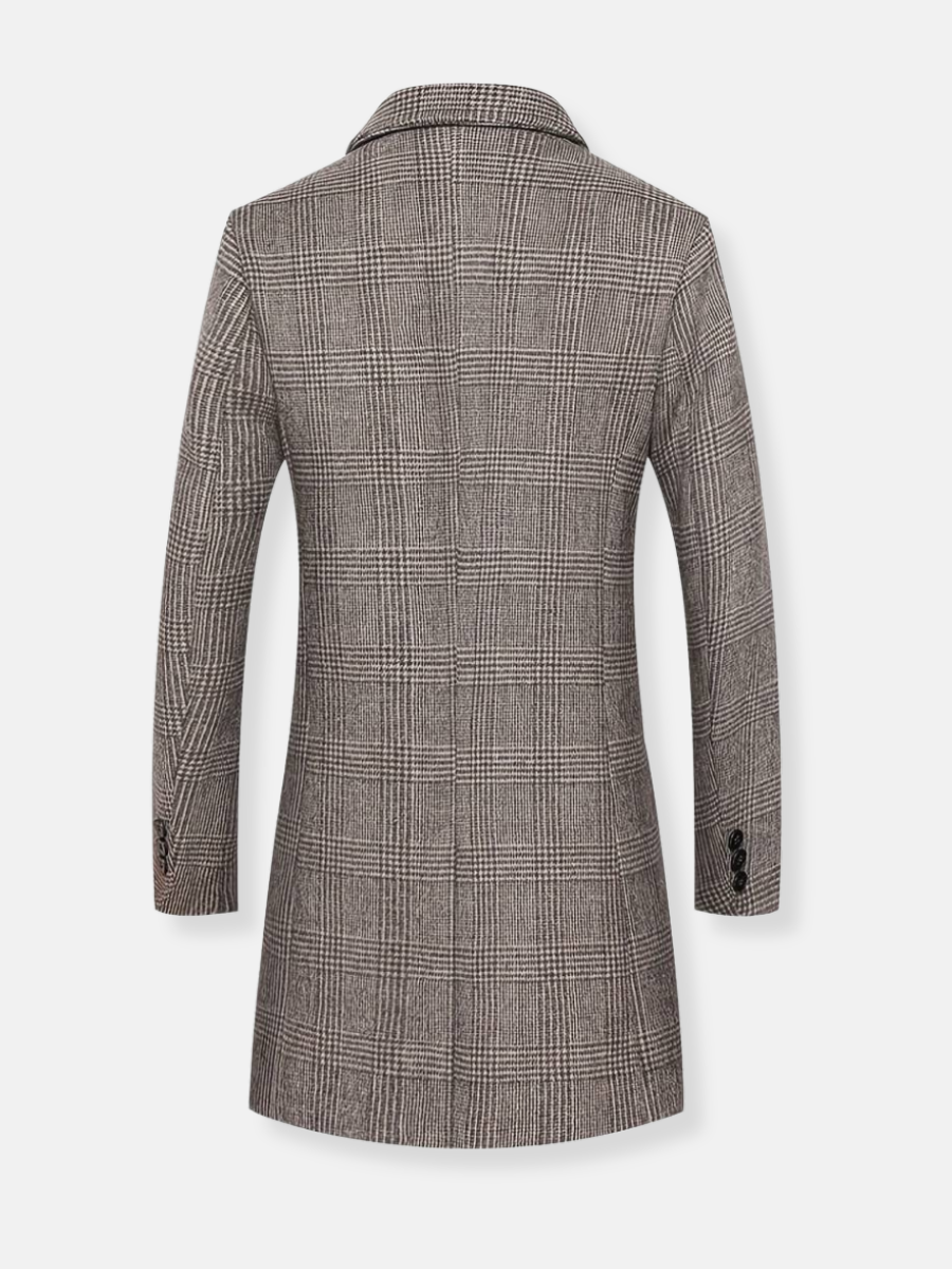 Elegant trenchcoat i ylle