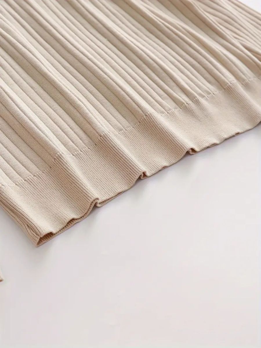 Chic stickad skjorta