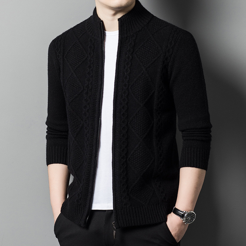 Cardigan med dragkedja