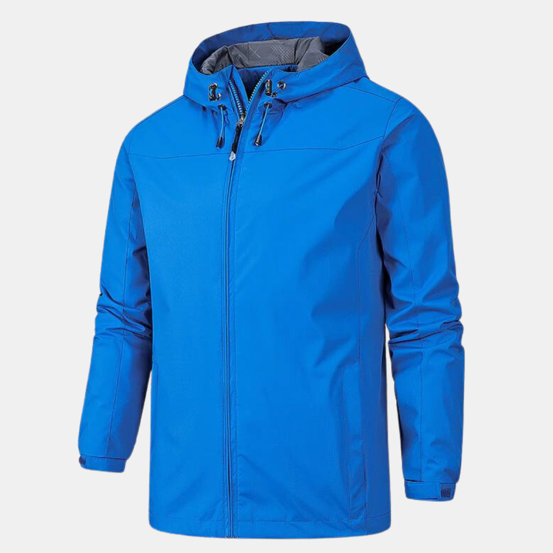 Vindjacka och vattentät bomberjacka