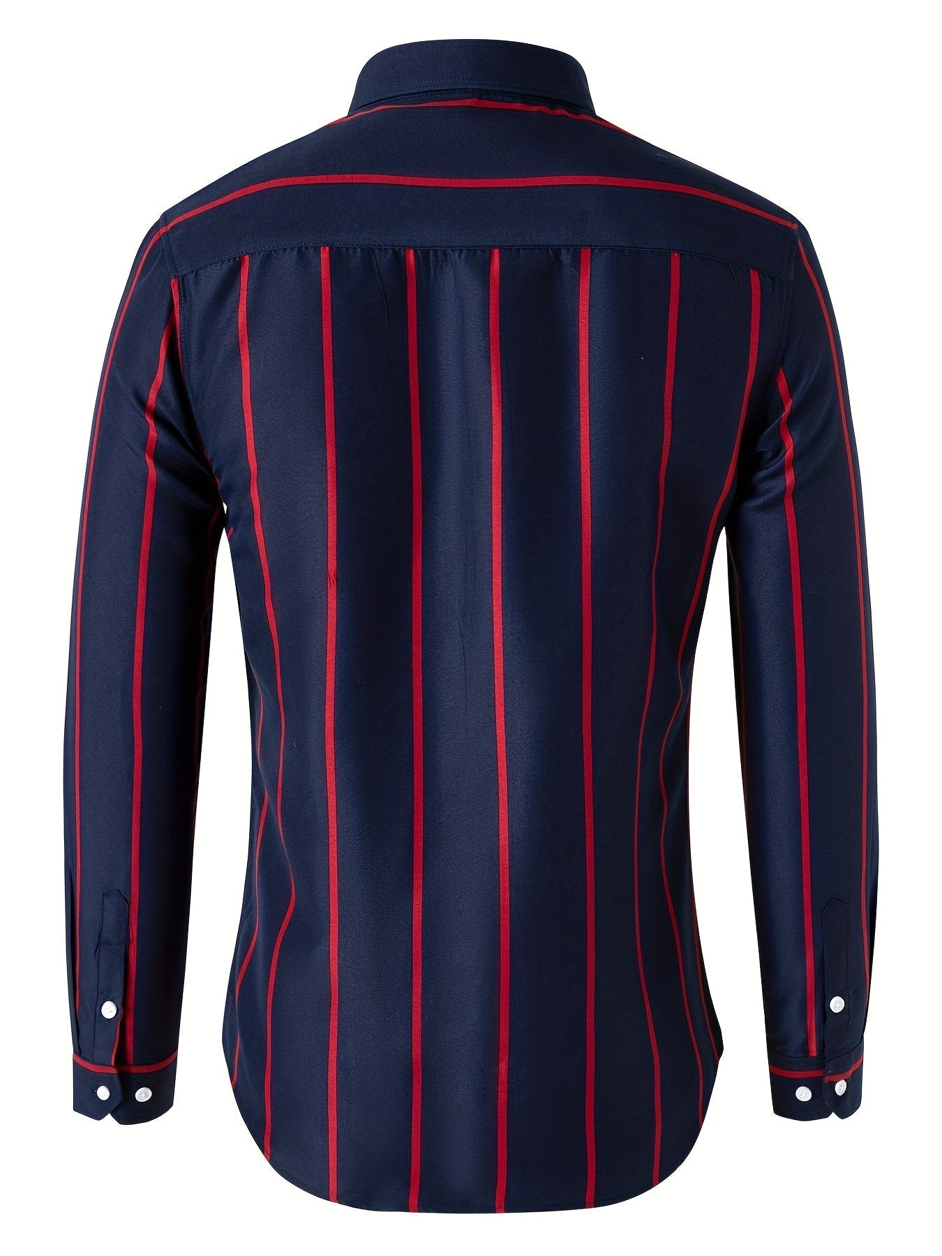 Elegant randig skjorta