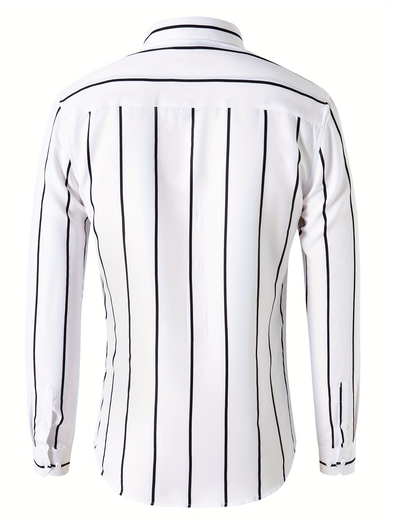 Elegant randig skjorta