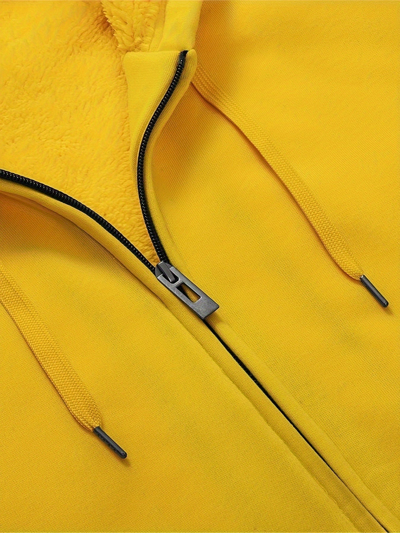 Casual hoodie med päls för män