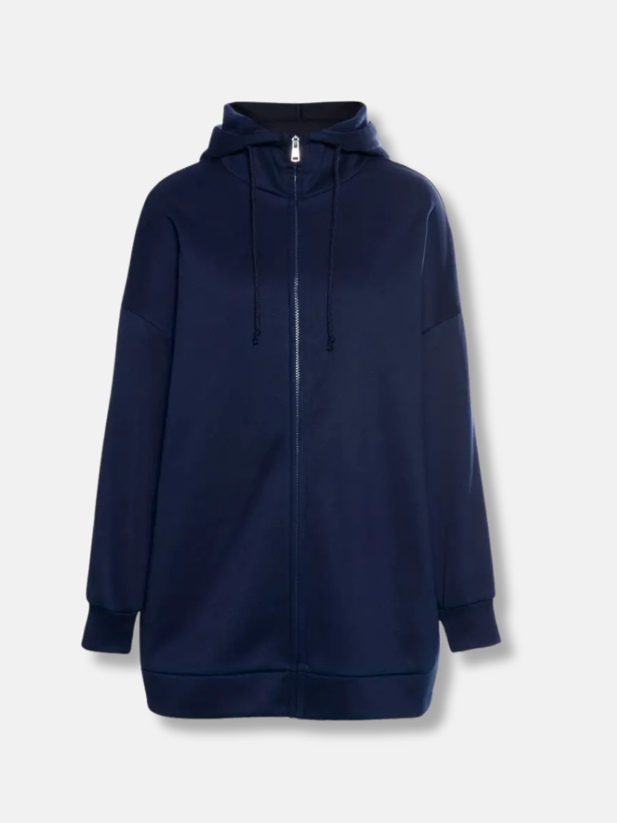 lå ng hoodie