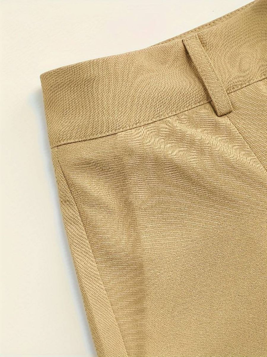 Eleganta viddraperade byxor