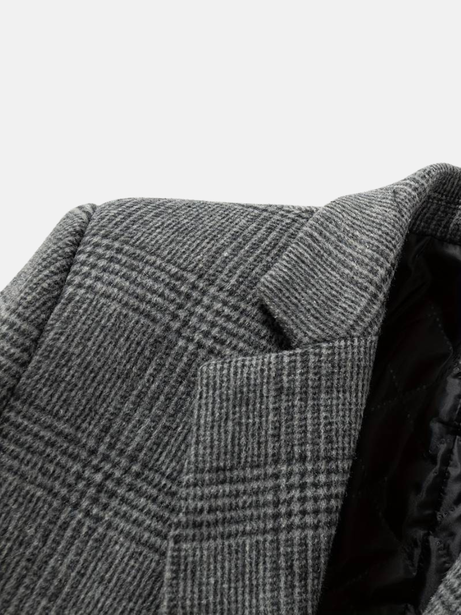 Elegant trenchcoat i ylle