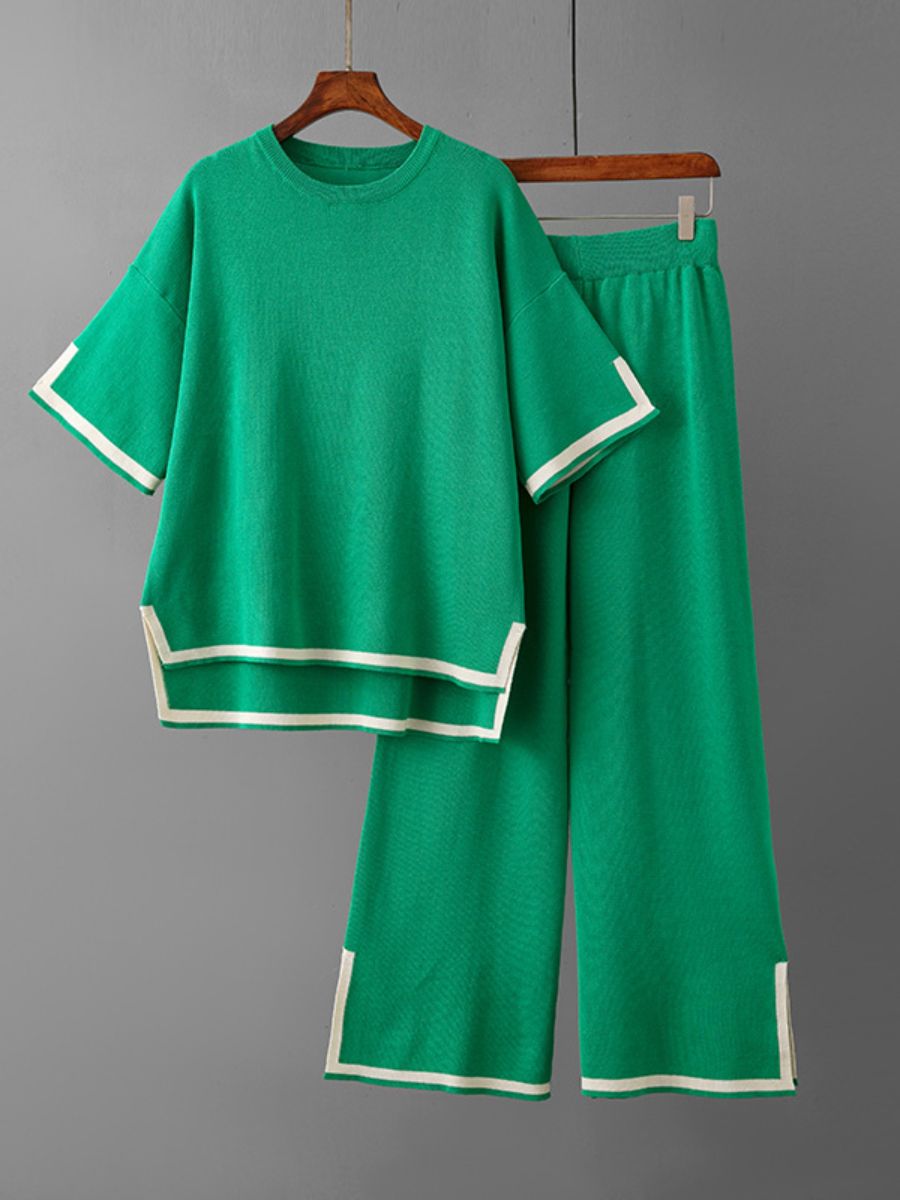 t-shirt och byxor för kvinnor