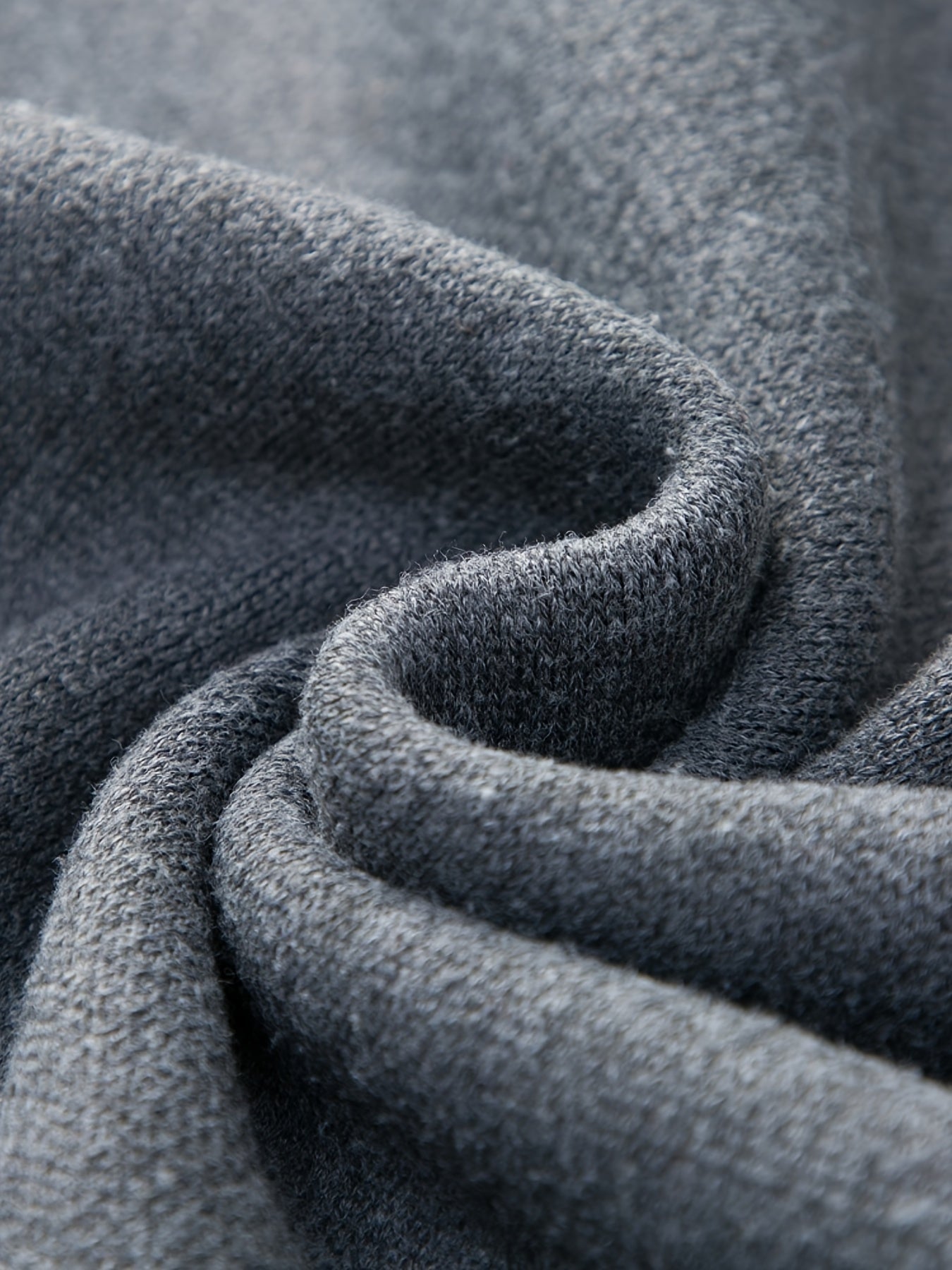 Löst stickad tröja för män