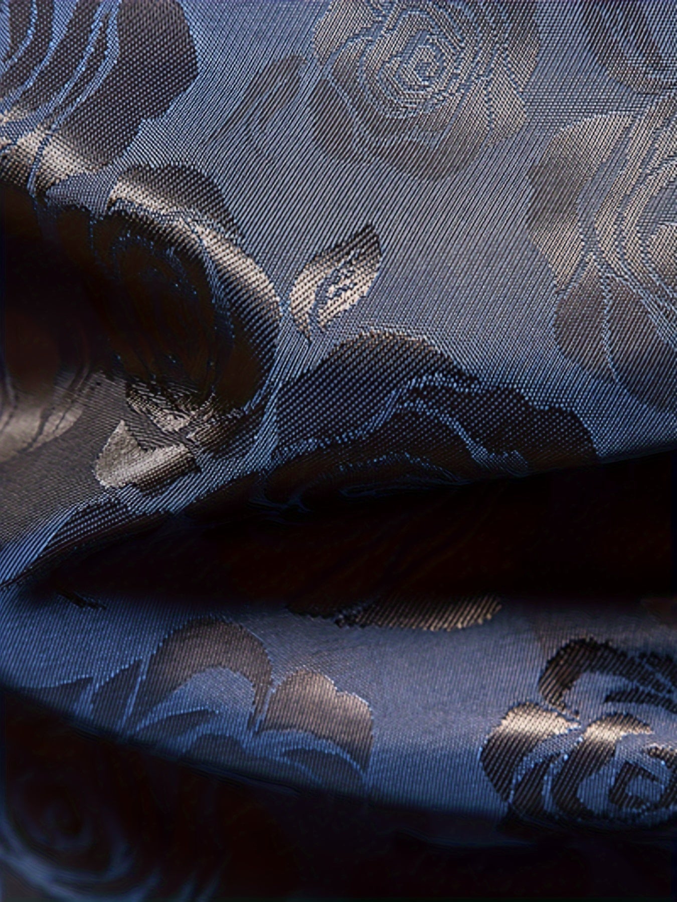 Elegant skjorta med rosmotiv