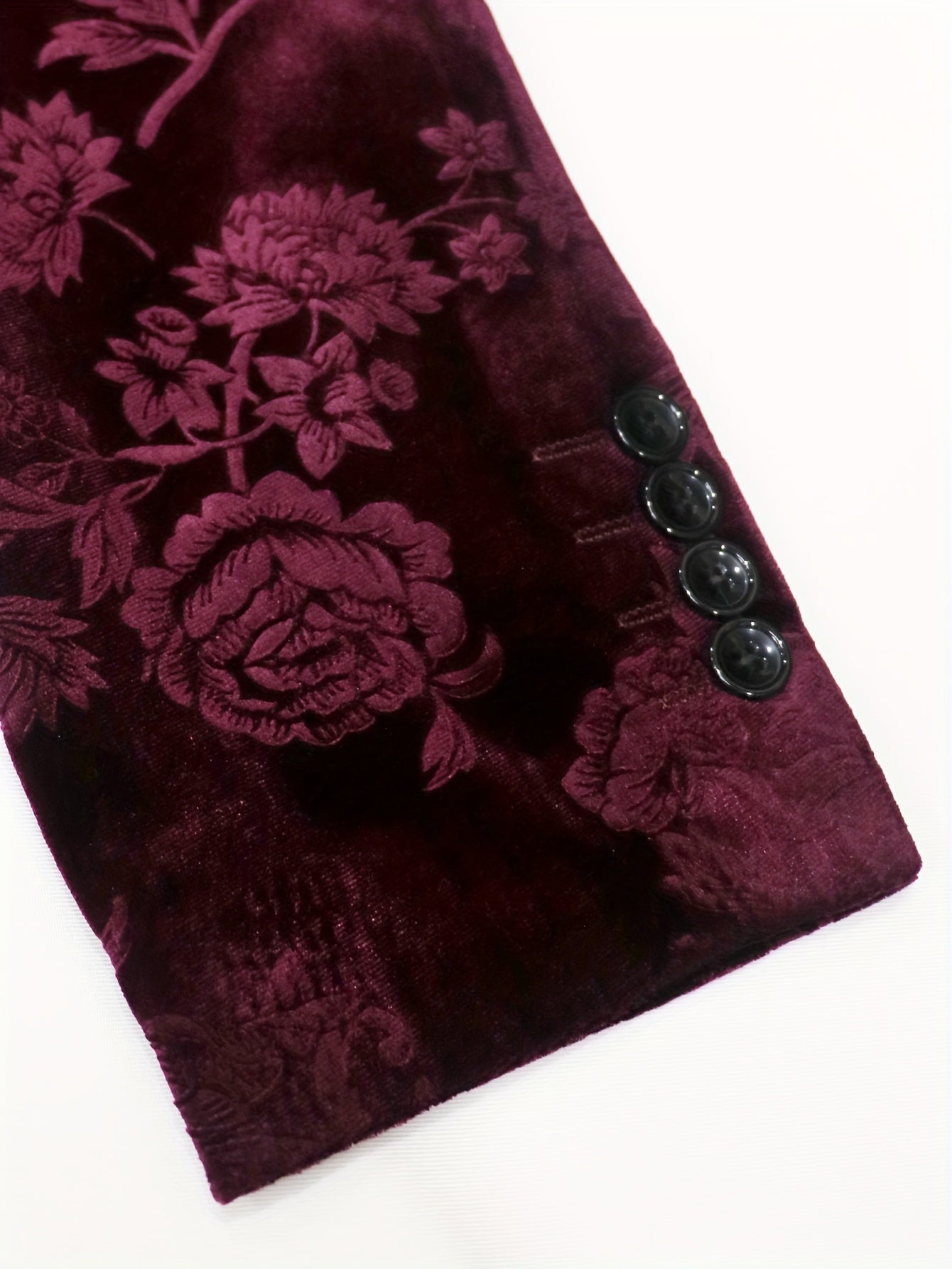 Elegant kavaj med relief