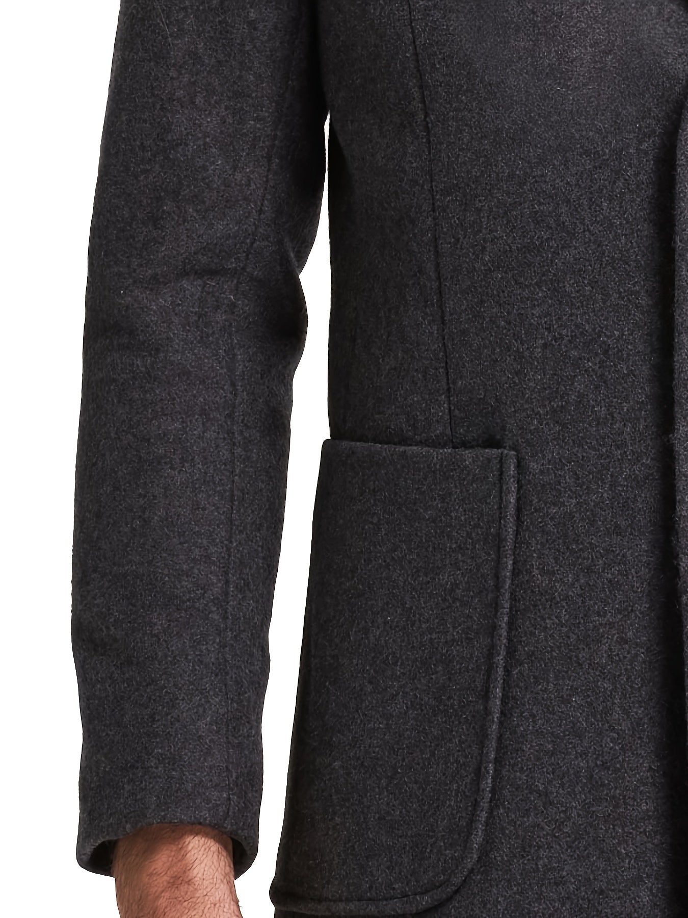 Elegant grå trenchcoat