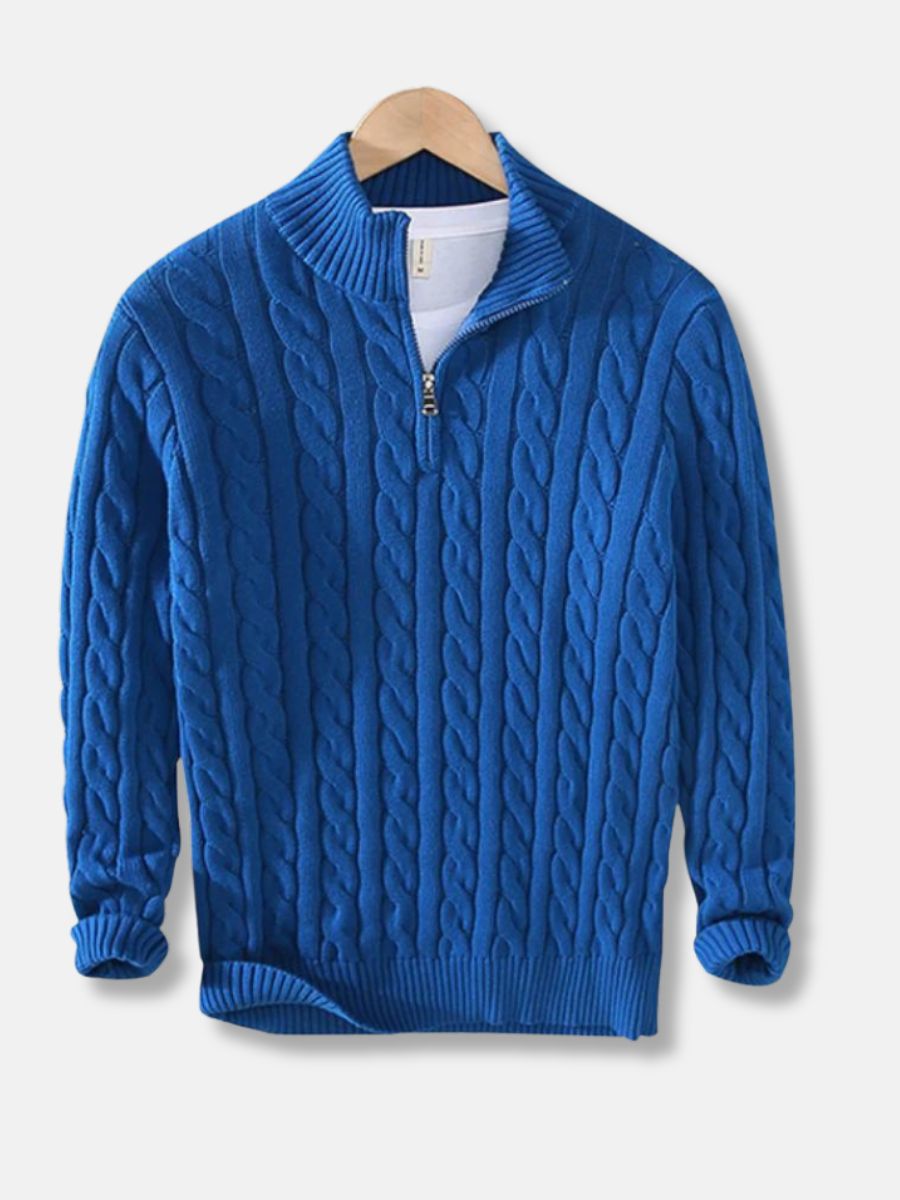 tröja med dragkedja