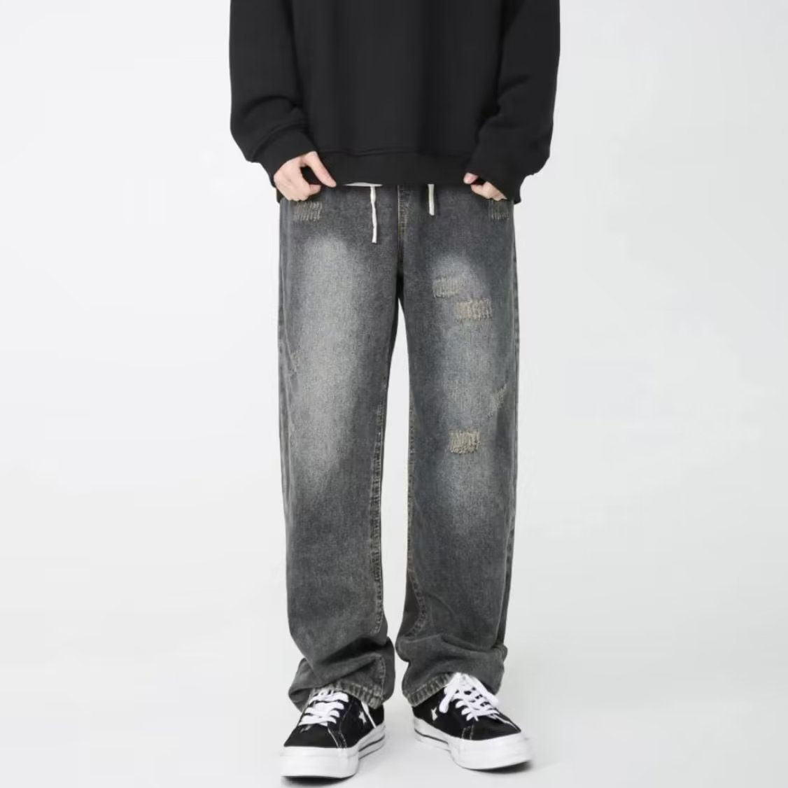 Retro jeans för män