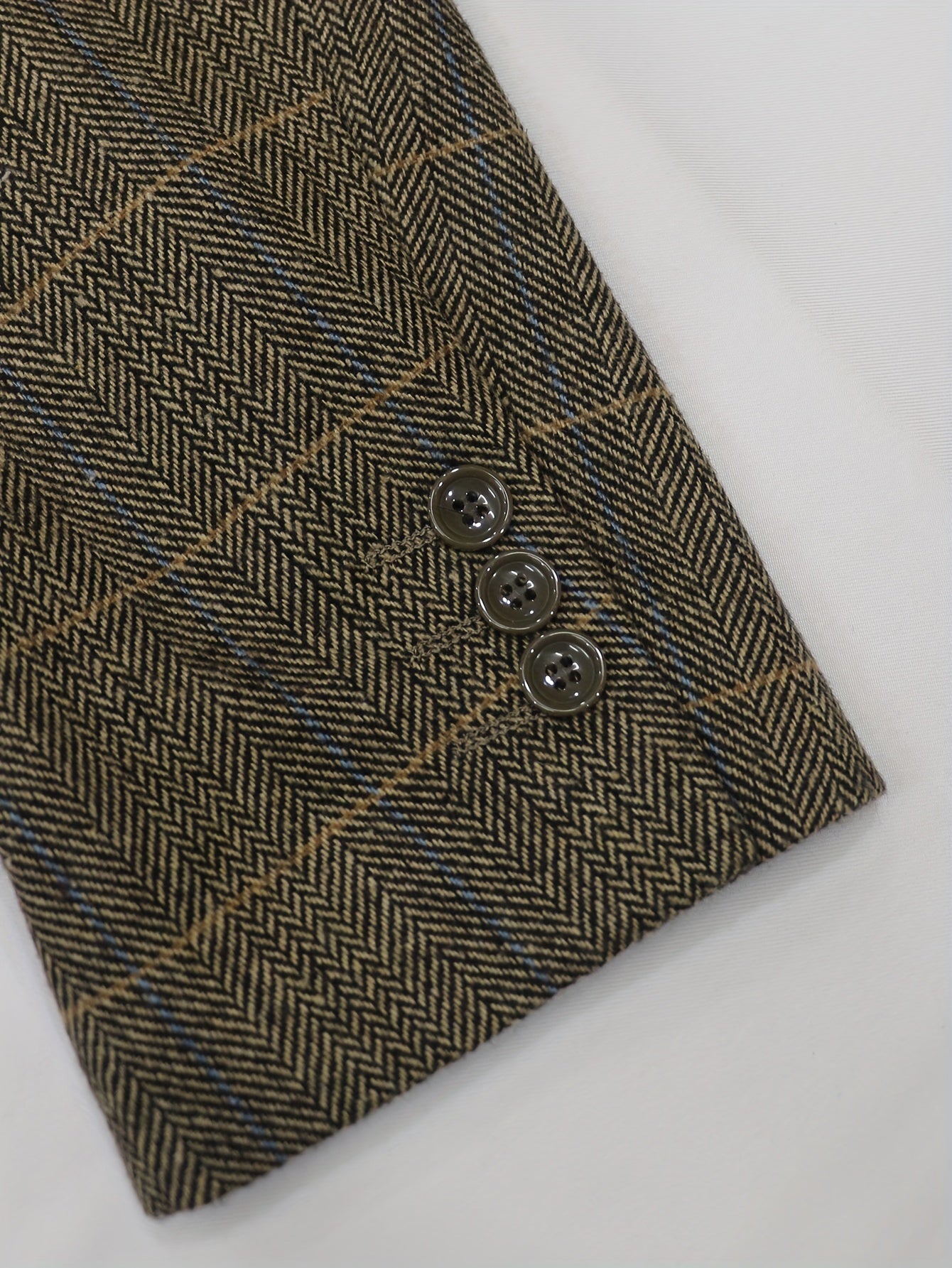 Elegant retro rutig jacka