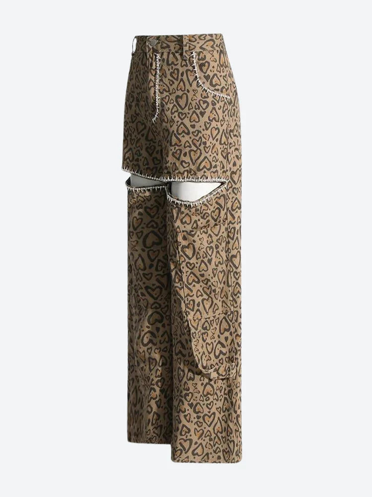 Leopard ih?liga retrojeans