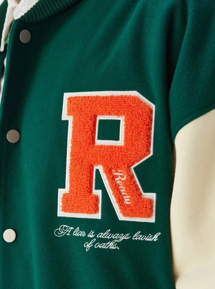 Vintage baseball bomberjacka