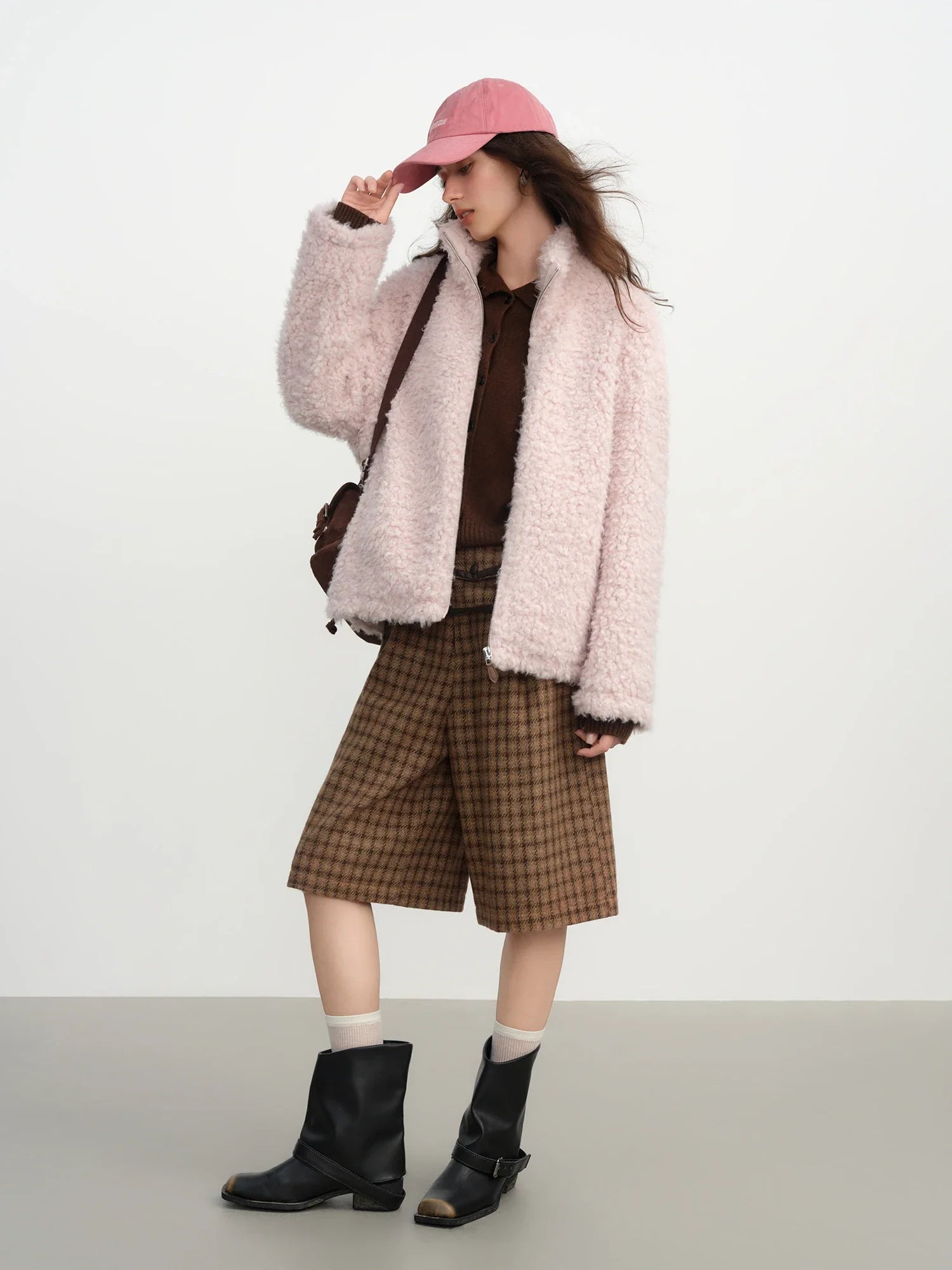 Kort lätt pälsjacka