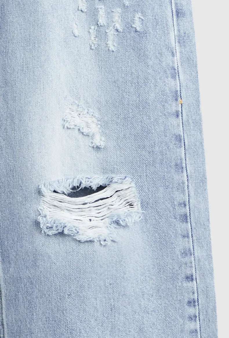 Rippade Slim Fit-jeans