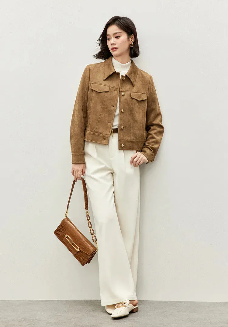 Retro vintage läderjacka