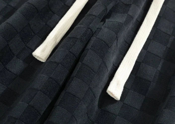 Vida sportbyxor med rutmönster