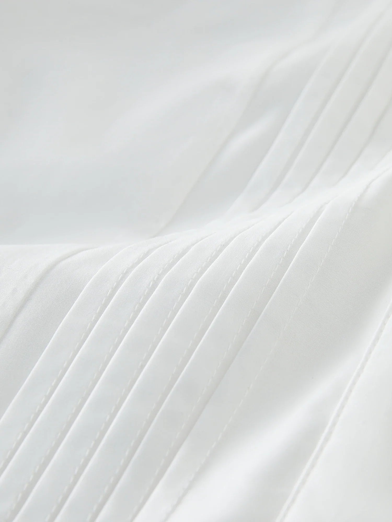 Randig texturerad blå kortärmad skjorta