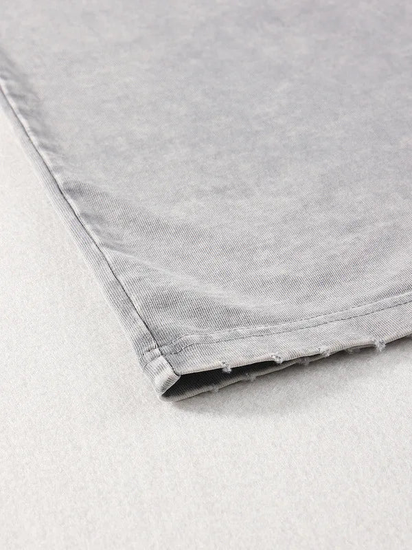 Bären överdimensionerad ärmlös skjortväst