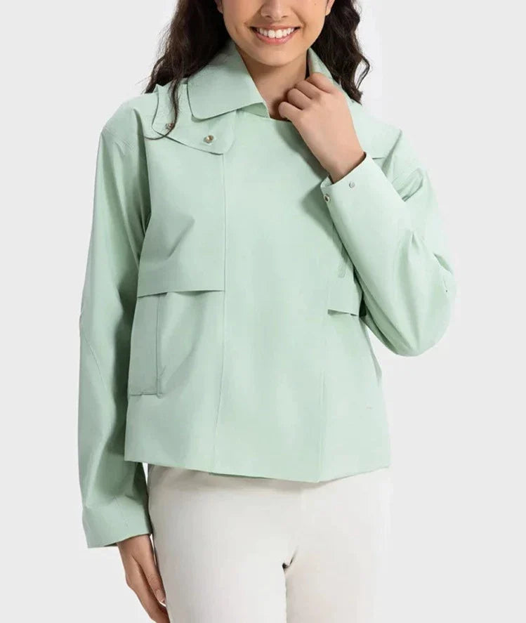 Vattentät och avtagbar jacka som andas